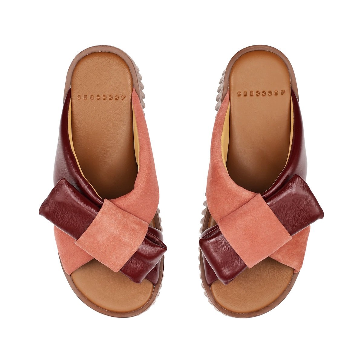 Sandalias de Mujer 4CCCCEES Plia Bow Rose Plataforma 70mm Plata - Imagen 3